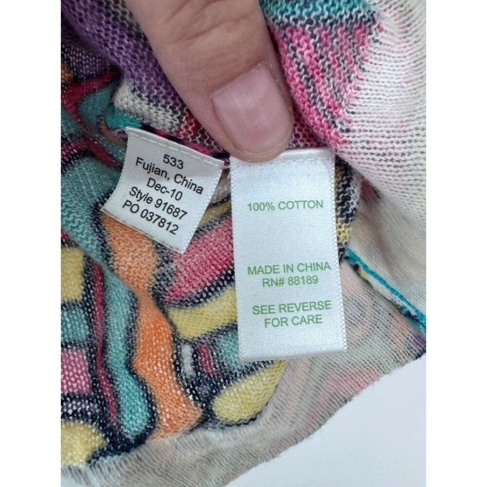 Lilly Pulitzer lightweight 100% cotton sweater - Picture 6 of 7